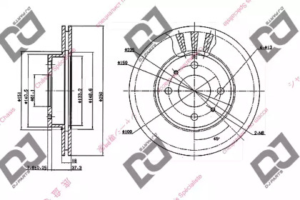 DJ PARTS BD2054